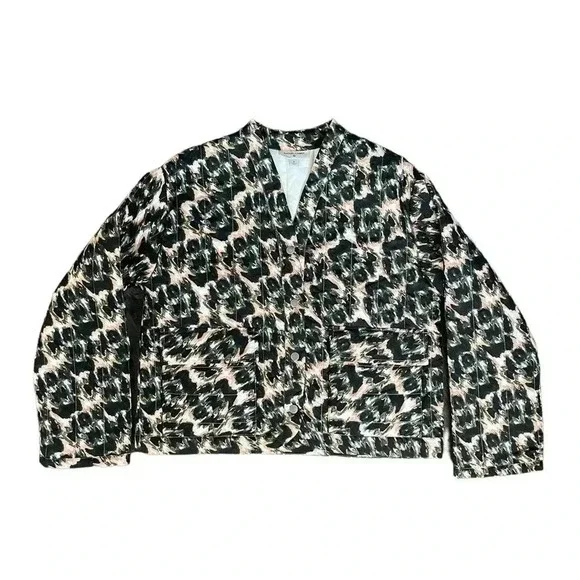 Rachel Comey Quilted Jacket Target Designer Collab Animal Print - Picture 1 of 8